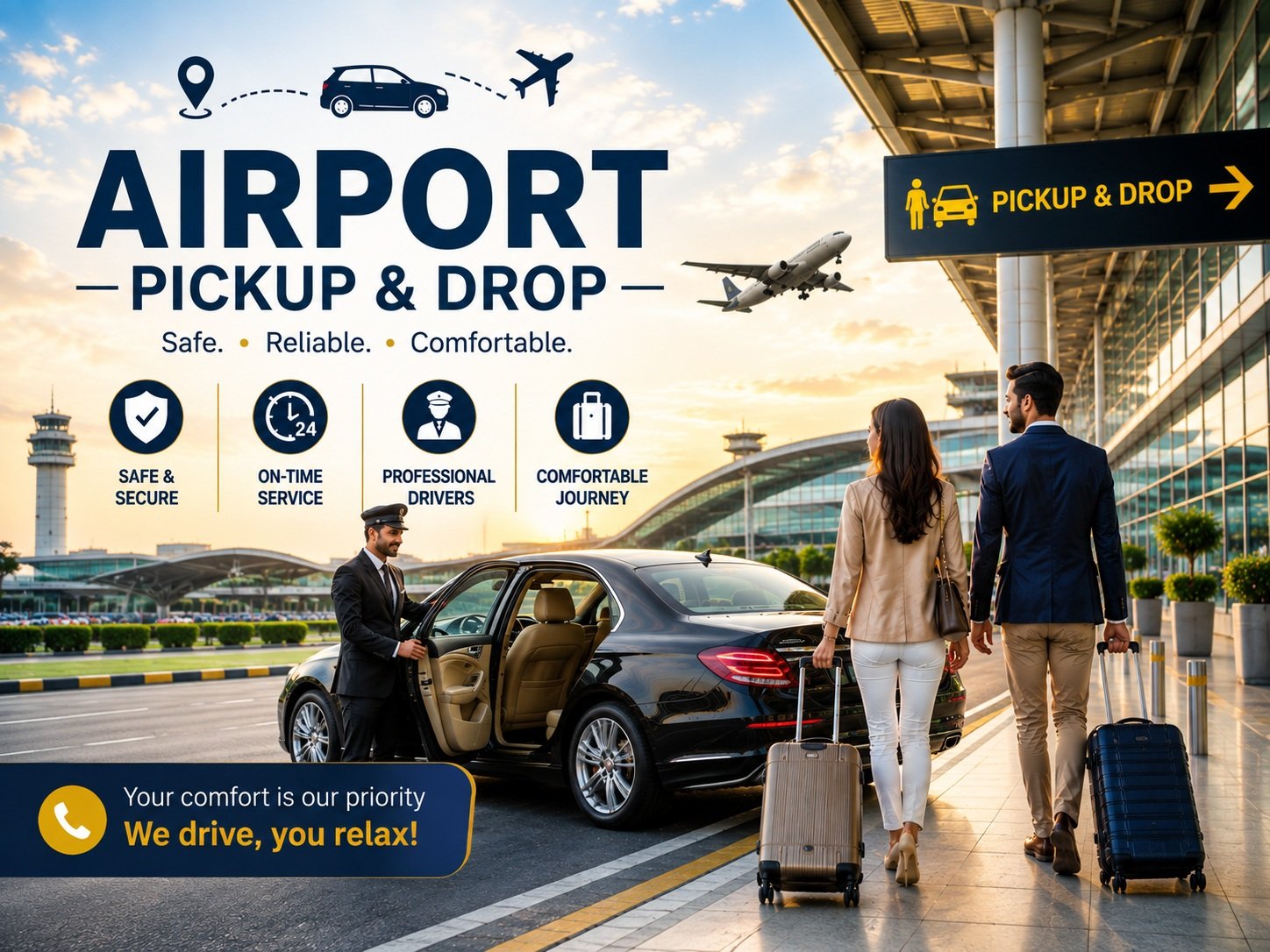 Services airport pickup & drop 5