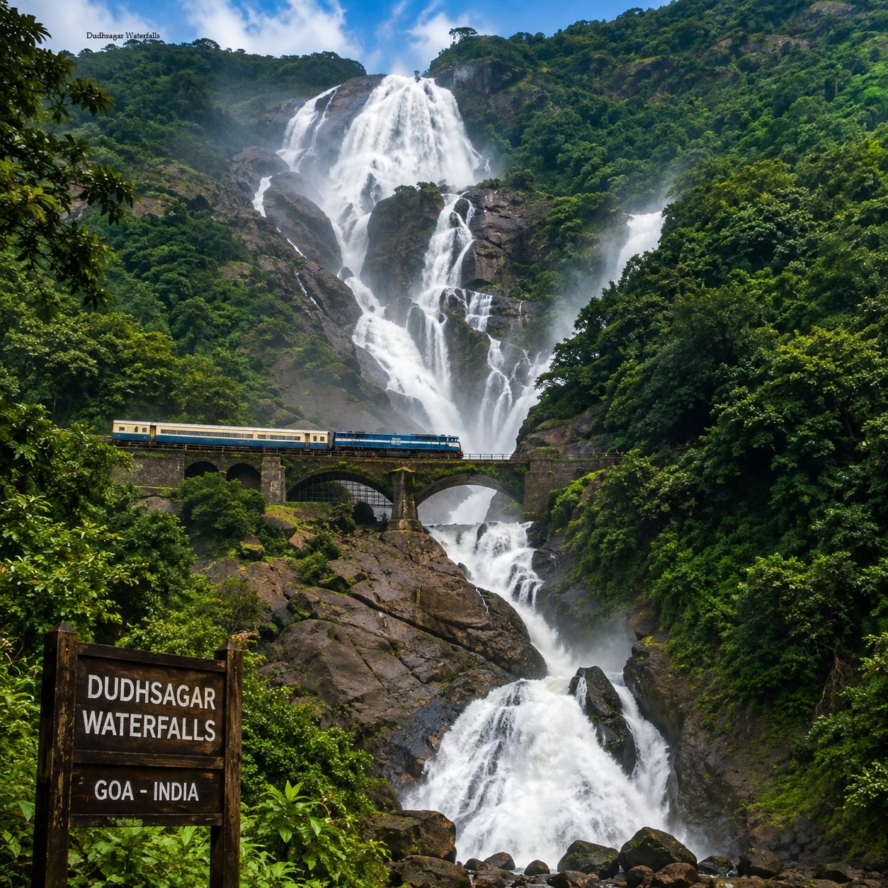 Packages dudhsagar waterfalls